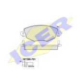 Колодки тормозные дисковые для FORD METROSTAR, MONDEO(B4Y,B5Y,BWY) <b>ICER 181380-701 / 23279</b>
