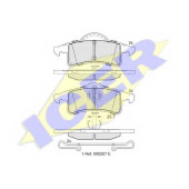 Колодки тормозные дисковые для JEEP GRAND CHEROKEE(WG,WJ) <b>ICER 181399 / 23339</b>