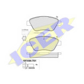 Колодки тормозные дисковые для CITROEN NEMO / FIAT 500, BRAVO, FIORINO, IDEA, LINEA, PUNTO, QUBO, STILO Multi, STILO / PEUGEOT BIPPER <b>ICER 181444-701 / 23705</b>