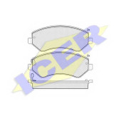Колодки тормозные дисковые для CHRYSLER VOYAGER(RG,RS) / JEEP CHEROKEE(KJ) <b>ICER 181512 / 23638</b>