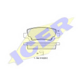 Колодки тормозные дисковые для TOYOTA COROLLA(##E11#, #E12J#, #E12T#, CDE12#, E15#, NDE12#, ZDE12#, ZZE12#) <b>ICER 181514 / 23816</b>