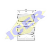 Колодки тормозные дисковые для TOYOTA RAV 4(ACA2#,CLA2#,XA2#,ZCA2#) <b>ICER 181520 / 23656</b>
