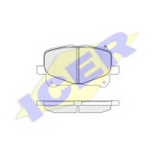 Колодки тормозные дисковые для TOYOTA PREVIA(ACR3#,CLR3#,MCR3#) <b>ICER 181555 / 24522</b>