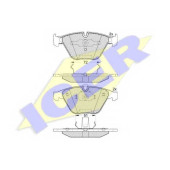 Колодки тормозные дисковые для BMW 1(E82), 3(E90,E92,E93), 5(E60,E61), 6(E63,E64), 7(E65,E66,E67) <b>ICER 181577 / 23312</b>