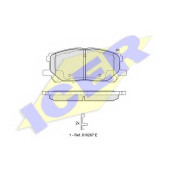 Колодки тормозные дисковые для LEXUS RX(GSU3#, MCU3#, MHU3#) / TOYOTA HARRIER(ACU3#, GSU3#, MCU3#, MHU3#), KLUGER(#ACU2#, #MCU2#) <b>ICER 181584 / 23734</b>