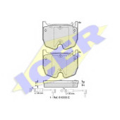 Колодки тормозные дисковые для MERCEDES CLS(C219), E(S211,W211), S(C215,C216,W220,W221), SL(R230), SLR(R199) <b>ICER 181591 / 23944</b>