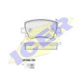 Колодки тормозные дисковые для AUDI A3, A4, A6, TT / SKODA OCTAVIA, SUPERB, YETI / VW CADDY, EOS, GOLF, JETTA, PASSAT, SCIROCCO, TOURAN <b>ICER 181600-703 / 23914</b>