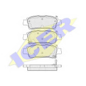 Колодки тормозные дисковые для TOYOTA ALPHARD, AVENSIS, ISIS, PREVIA, SIENNA <b>ICER 181608 / 23646</b>