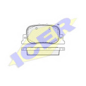 Колодки тормозные дисковые для DAIHATSU ALTIS / LEXUS ES / TOYOTA CAMRY SOLARA, CAMRY, PRIUS, VISTA, WINDOM <b>ICER 181633 / 23592</b>