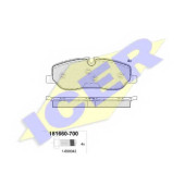 Колодки тормозные дисковые для LAND ROVER DISCOVERY(LA,LA#,TAA), RANGE ROVER(LS) <b>ICER 181660-700 / 24191</b>