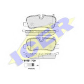 Колодки тормозные дисковые для LAND ROVER DISCOVERY(LA,LA#,TAA), RANGE ROVER(LM,LS) <b>ICER 181661-700 / 24192</b>