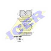Колодки тормозные дисковые для BMW 1(E81,E82,E87), 3(E46,E90,E91,E92,E93) <b>ICER 181664-700 / 23623</b>