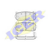 Колодки тормозные дисковые для KIA CARENS(FC,FJ), CLARUS(GC,K9A), SEPHIA(FA,FB), SHUMA(FB) <b>ICER 181669 / 23455</b>