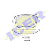 Колодки тормозные дисковые для AUDI A3, A4, A6, A8 / VW MULTIVAN, TRANSPORTER <b>ICER 181674-204 / 23326</b>