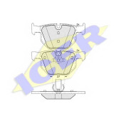 Колодки тормозные дисковые для BMW 5(E60,E61), 6(E63,E64) <b>ICER 181684 / 23732</b>
