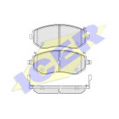 Колодки тормозные дисковые для SUBARU FORESTER(SG,SH,SJ), IMPREZA(G3,GD,GG,GH,GP,GR), LEGACY(B13#,BL,BM,BP,BR), OUTBACK(BL,BM,BP,BR) <b>ICER 181717 / 23865</b>