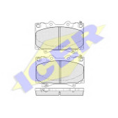 Колодки тормозные дисковые для LEXUS LX(UZJ100) / TOYOTA LAND CRUISER 100(FZJ1#,UZJ1#) <b>ICER 181723 / 23524</b>