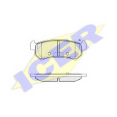 Колодки тормозные дисковые для CHEVROLET LACETTI(J200), NUBIRA, OPTRA(1J#) / DAEWOO LACETTI(J200,KLAN), NUBIRA(KLAJ,KLAN) <b>ICER 181727 / 24071</b>