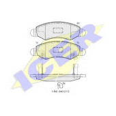 Колодки тормозные дисковые для CHEVROLET CRUZE / OPEL AGILA / SUBARU JUSTY / SUZUKI CULTUS, IGNIS, SWIFT, WAGON R, WAGON R+ <b>ICER 181731 / 23605</b>