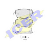 Колодки тормозные дисковые для OPEL AGILA(B) / SUZUKI SPLASH, SWIFT(EZ,MZ) <b>ICER 181748 / 23973</b>