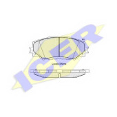 Колодки тормозные дисковые для LANCIA VOYAGER / LEXUS HS / SUBARU TREZIA / TOYOTA AURIS, bB, COROLLA, ESQUIRE, NOAH/VOXY, PRIUS, RAV 4, URBAN CRUISER, VERSO S <b>ICER 181760 / 24336</b>