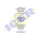 Колодки тормозные дисковые для VW TOUAREG(7L6,7L7,7LA) <b>ICER 181777 / 23749</b>