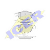 Колодки тормозные дисковые для RENAULT GRAND(JM0/1#,JZ0/1#), MEGANE(BM0/1#,CM0/1#,EM0/1#), SCENIC(JM0/1#,JZ0/1#) <b>ICER 181861 / 24536</b>