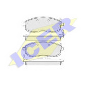 Колодки тормозные дисковые для INFINITI I30 / NISSAN JUKE(F15), TEANA(J32) <b>ICER 181882-200 / 24281</b>