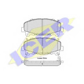 Колодки тормозные дисковые для HONDA ACCORD(CP,CU) <b>ICER 181894 / 24766</b>