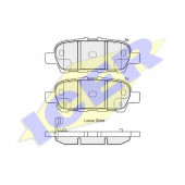 Колодки тормозные дисковые для INFINITI EX, M37, Q50, Q70, QX60 / NISSAN 370 Z, ALTIMA, ELGRAND, JUKE, LEAF, MURANO, TEANA, TERRANO, X-TRAIL / SUZUKI GRAND VITARA, XL7 <b>ICER 181901 / 24871</b>