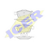 Колодки тормозные дисковые для CHRYSLER DELTA / FIAT DOBLO(152,263,263#) / LANCIA DELTA(844) / OPEL COMBO(X12) <b>ICER 181903 / 24727</b>
