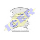 Колодки тормозные дисковые для CHEVROLET AVEO(T300), CRUZE(J300,J305,J308) / OPEL ASTRA GTC J, ASTRA <b>ICER 181942-202 / 25031</b>