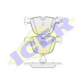 Колодки тормозные дисковые для BMW 5(F07), 7(F01,F02,F03,F04), X5(E70,F15,F85), X6(E71,E72,F16,F86) <b>ICER 181949 / 24458</b>