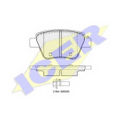 Колодки тормозные дисковые для AUDI A1, A3 / SKODA OCTAVIA, SUPERB, YETI / VW BEETLE, CADDY, EOS, GOLF, JETTA, PASSAT, SCIROCCO, TOURAN <b>ICER 181967 / 24563</b>