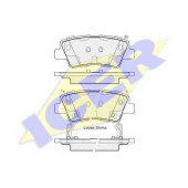Колодки тормозные дисковые для HYUNDAI GRANDEUR(HG), i40 CW(VF), SONATA(NF,YF), VELOSTER(FS) / KIA OPIRUS(GH), OPTIMA, SOUL(AM) / SSANGYONG KORANDO <b>ICER 181976 / 24934</b>