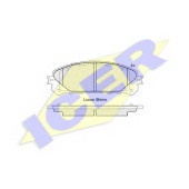 Колодки тормозные дисковые для LEXUS ES, NX, RX / TOYOTA KLUGER, RAV 4, SIENNA <b>ICER 181982 / 24452</b>