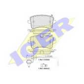 Колодки тормозные дисковые для AUDI A4(8K5, B8), A6(4G2, 4G5, 4GC, 4GD, 4GH, 4GJ, C7), A7(4GA, 4GF) / PORSCHE MACAN(95B) <b>ICER 181986-203 / 25214</b>