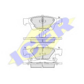 Колодки тормозные дисковые для JEEP GRAND CHEROKEE(WH,WK,WK2) <b>ICER 181989 / 25196</b>