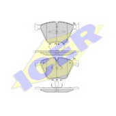 Колодки тормозные дисковые для BMW 5(F07), 7(F01,F02,F03,F04), X5(E70,F15,F85), X6(E71,E72,F16,F86) <b>ICER 181992 / 24436</b>