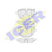 Колодки тормозные дисковые для BMW 5(F07,F10,F11,F18), 7(G11,G12), i8(I12), X3(E83,F25), X4(F26), Z4(E89) <b>ICER 182004 / 24561</b>