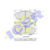 Колодки тормозные дисковые для TOYOTA HILUX(GGN#,KUN#,LAN#,TGN#) <b>ICER 182006 / 25209</b>