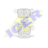 Колодки тормозные дисковые для BMW 1(F20,F21), 2(F22,F23,F45,F46,F87), 3(F30,F31,F34,F35,F80), 4(F32,F33,F36,F82,F83), X3(E83,F25), X4(F26) <b>ICER 182020 / 25200</b>
