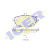 Колодки тормозные дисковые для INFINITI Q30 / MERCEDES A(W176), B(W242,W246), CLA(C117,X117), GLA(X156) <b>ICER 182061 / 24869</b>