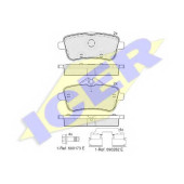 Колодки тормозные дисковые для MERCEDES GL(X166), GLE(C292,W166), GLS(X166), M(W166) <b>ICER 182072-067 / 25215</b>