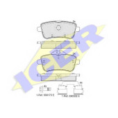 Колодки тормозные дисковые для MERCEDES GL(X166), GLE(C292,W166), GLS(X166), M(W166) <b>ICER 182072-200 / 25215</b>