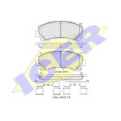 Колодки тормозные дисковые для ISUZU D-MAX(8DH,TFR,TFS) <b>ICER 182082 / 25149</b>