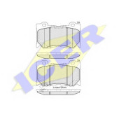 Колодки тормозные дисковые для INFINITI FX, G, Q60, Q70(Y51), QX70 / NISSAN 370 Z(Z34) <b>ICER 182089 / 24920</b>