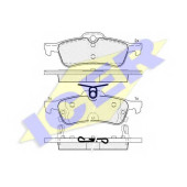 Колодки тормозные дисковые для HONDA CIVIC(FB,FG,FK) <b>ICER 182101 / 25054</b>