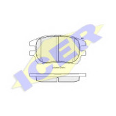 Колодки тормозные дисковые для LEXUS RX(MCU15) <b>ICER 182107 / 23929</b>