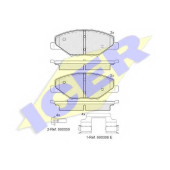 Колодки тормозные дисковые для SKODA FABIA(NJ3,NJ5) / VW POLO <b>ICER 182110 / 25681</b>